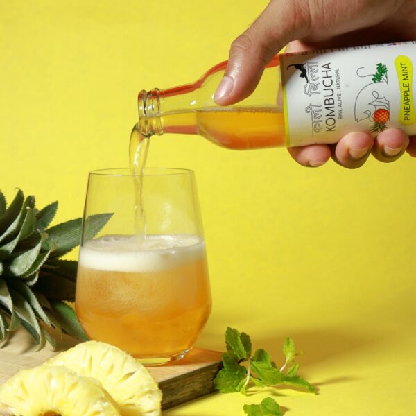 Pineapple Mint Kombucha (Seasonal) - Image 4