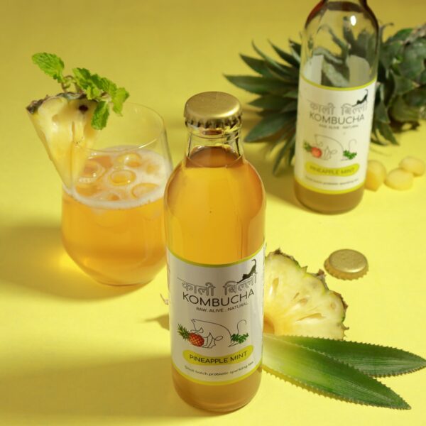 Pineapple Mint Kombucha (Seasonal) - Image 3